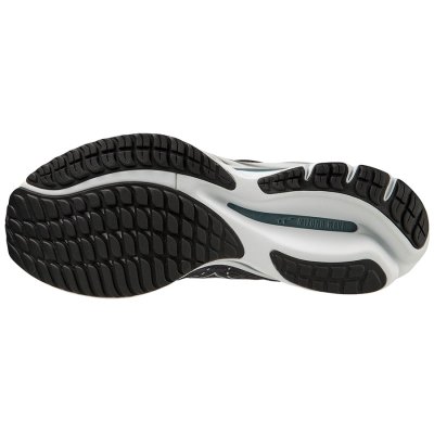 Zapatillas Para Correr Mizuno WAVE Rider 27 Hombre - Azules / Negros - Chile M976CIRDLK